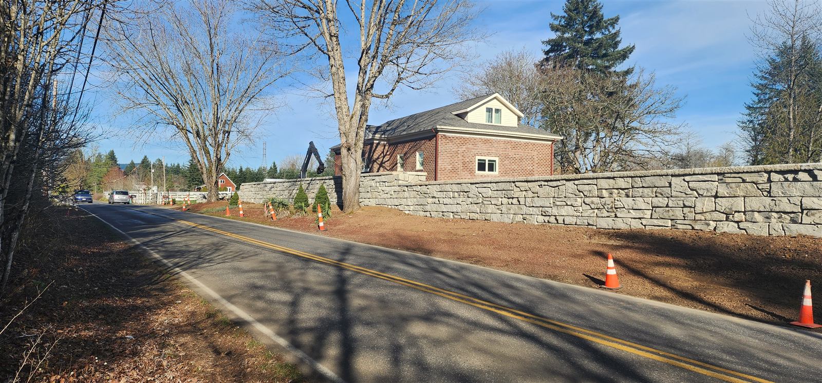 Sound Wall Verti-Block retaining wall, photo 4